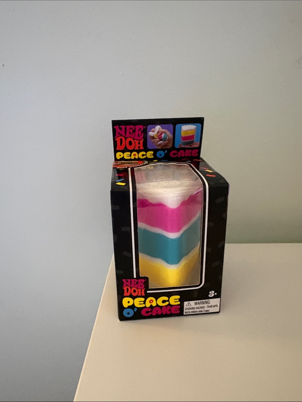 Peace O' Cake Kids Toy - Pink, Blue, Yellow